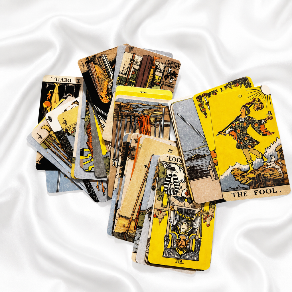 Borderless Tarot With Tin Case