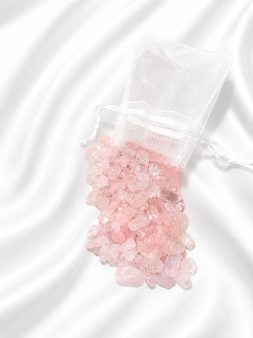 Mini Rose Quart Chip Pouch