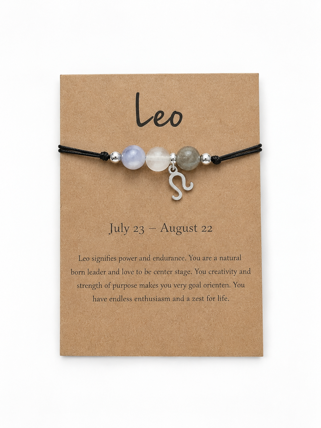 Leo Crystal Bracelet
