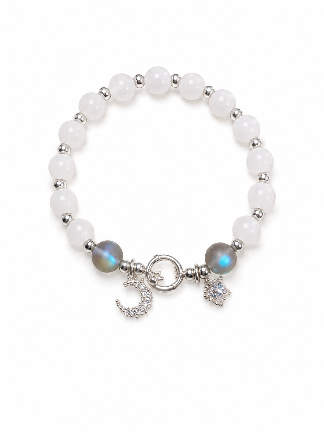 Moon Themed Crystal Bracelet