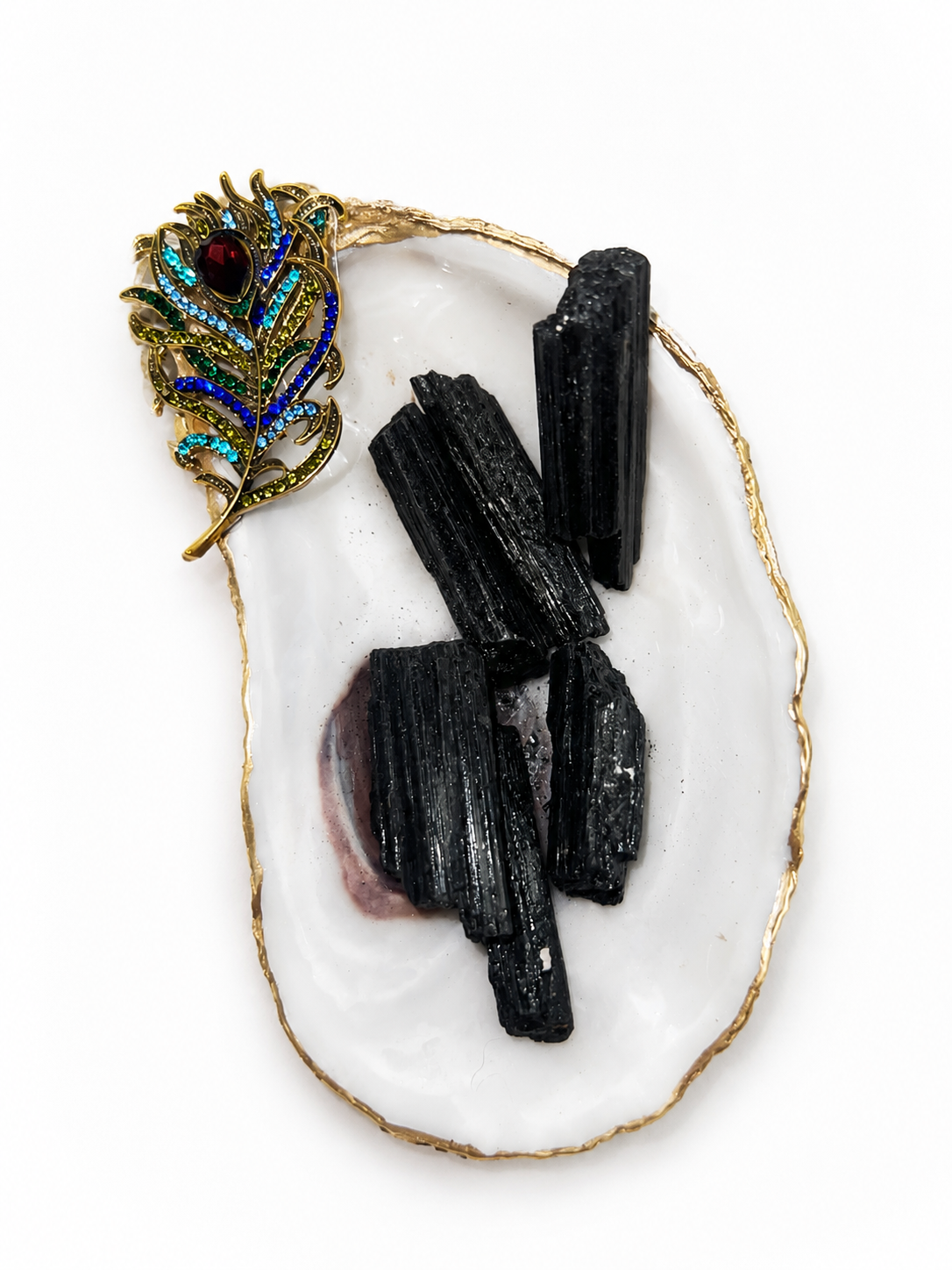 ONE Small Black Tourmaline Crystal [1-1.5 inches]