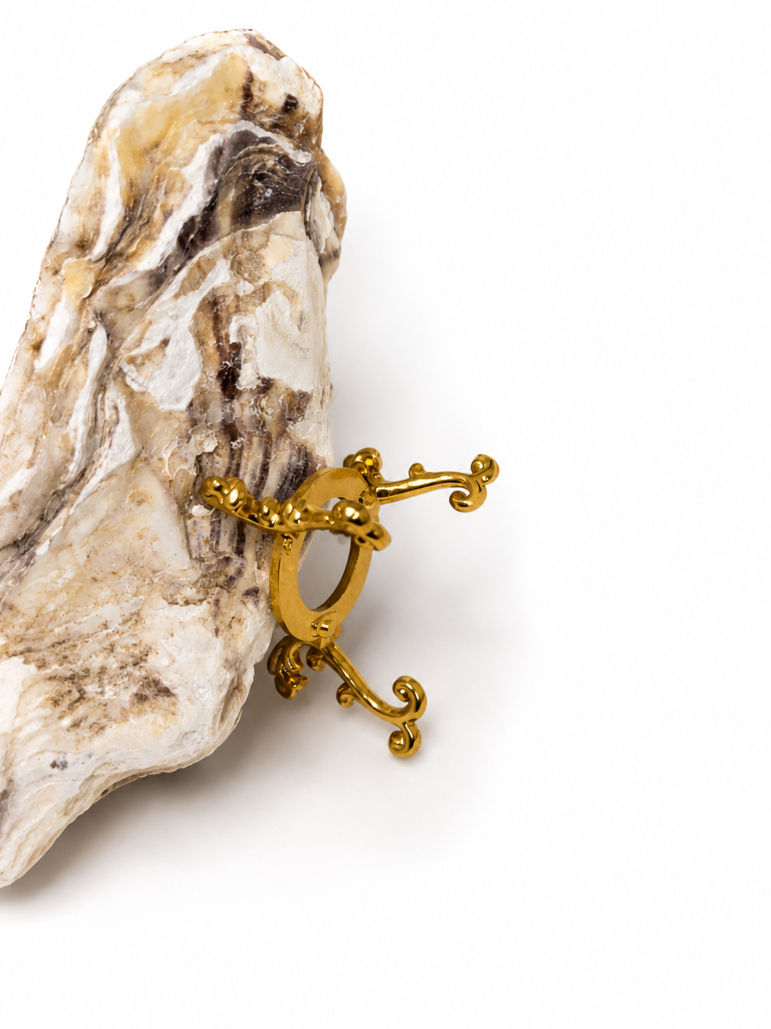 Handcrafted Oyster Crystal Dish