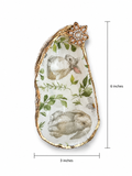 Handcrafted Rabbit Crystal Dish