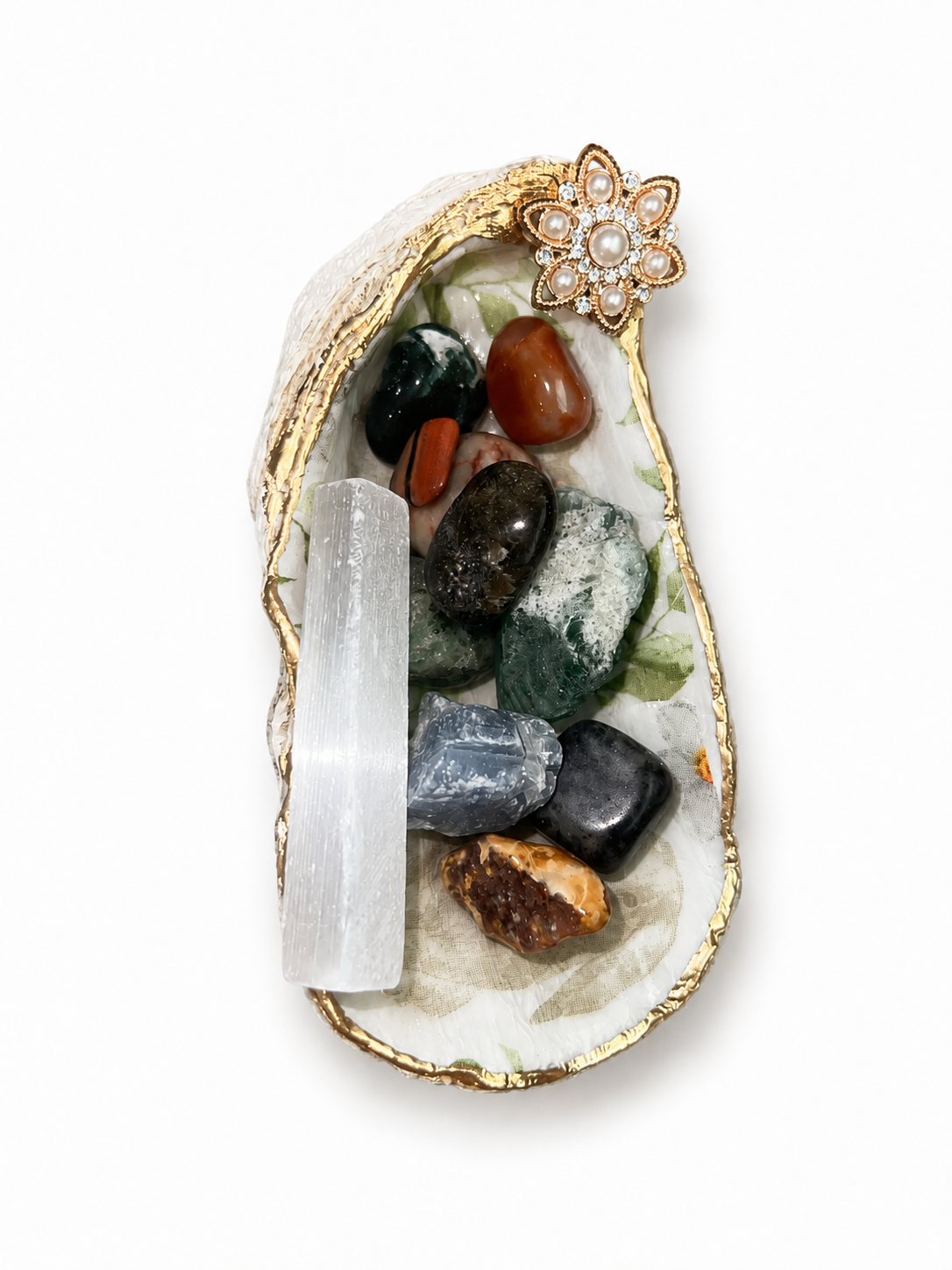 Handcrafted Rabbit Crystal Dish
