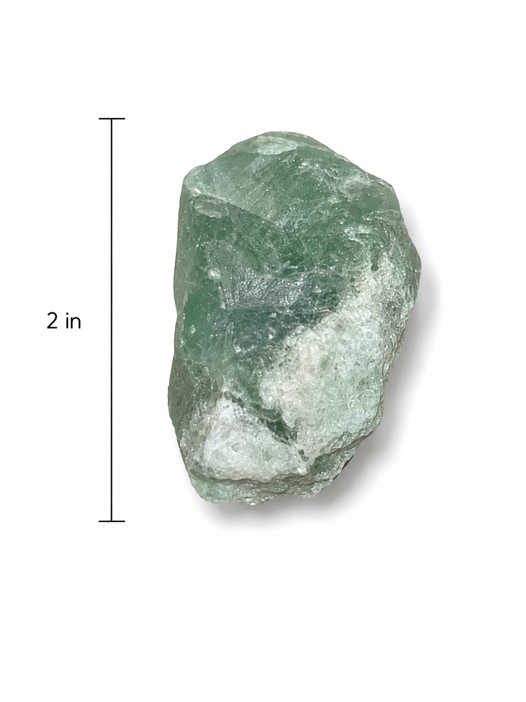 Raw Green Fluorite
