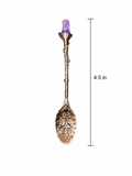 Amethyst Herb Mini Spoon