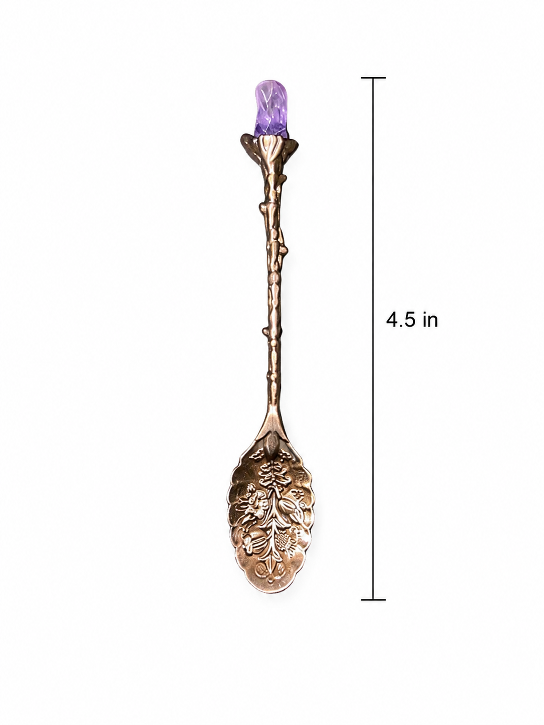 Amethyst Herb Mini Spoon