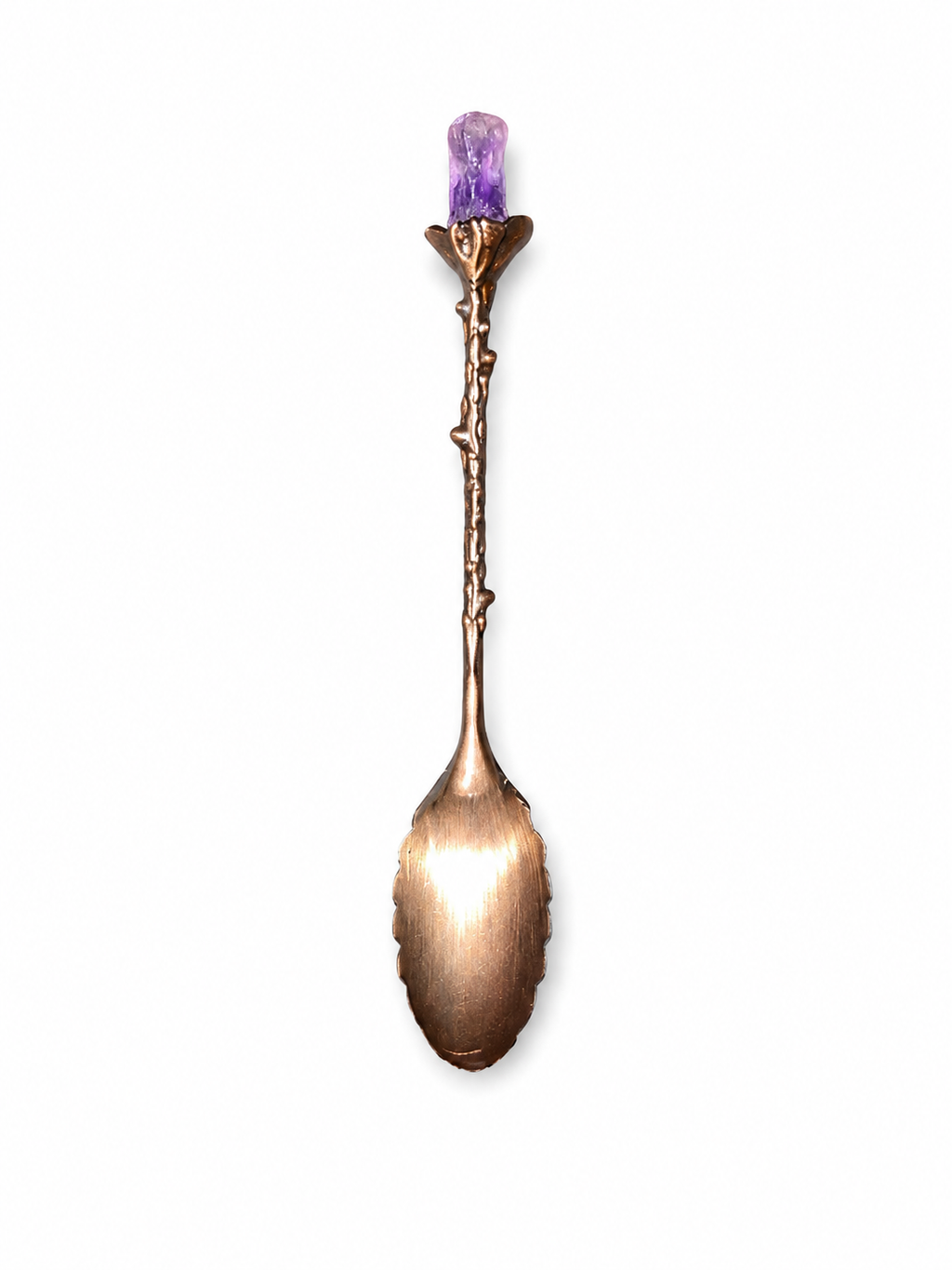 Amethyst Herb Mini Spoon