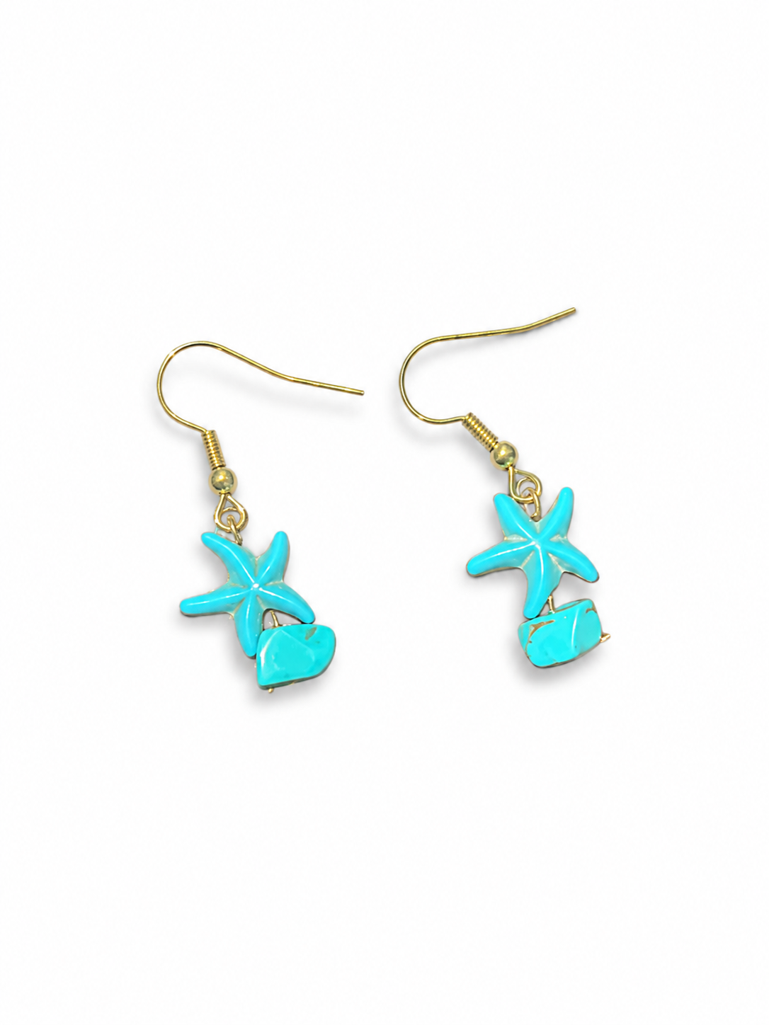 Handmade Crafted Beachy Themed Earrings