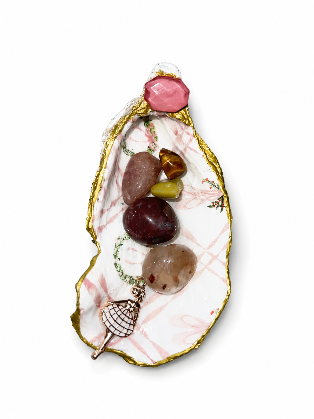 Handcrafted Oyster Girly Ballerina Trinket Dish