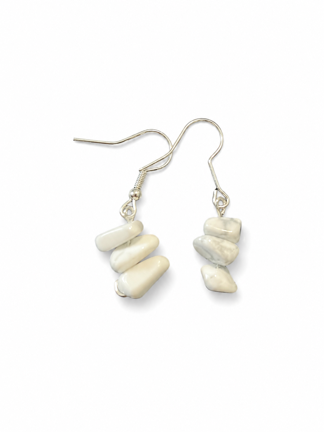 Handcrafted Howlite Earrings