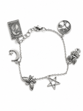 Handcrafted Chunky Witch Charm Bracelet
