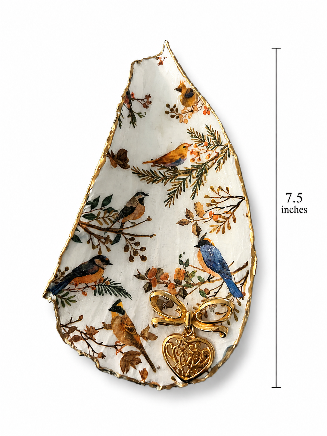 Handmade Trinket Dish Pin Shell