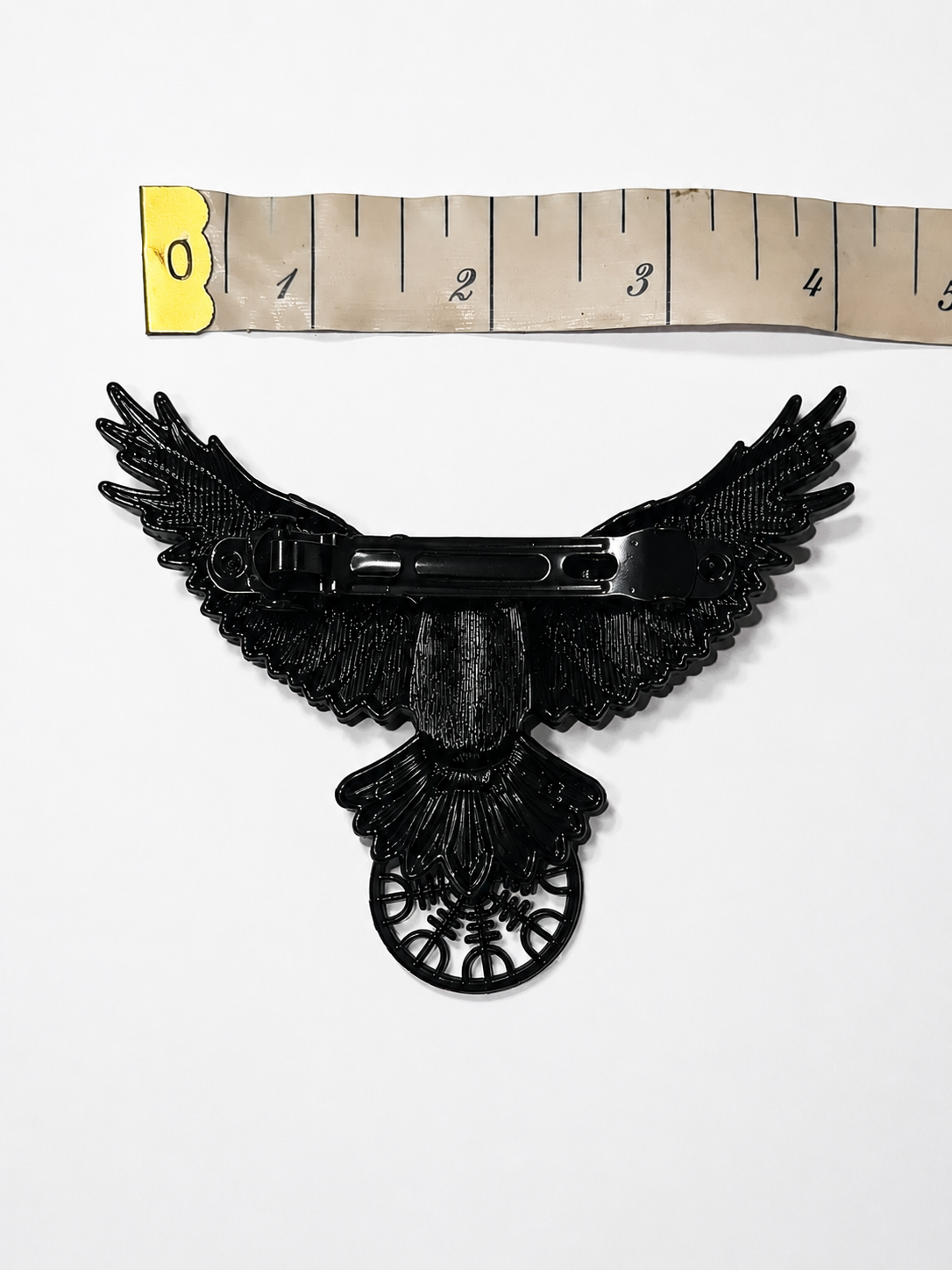 Goth Crow Hair Clip
