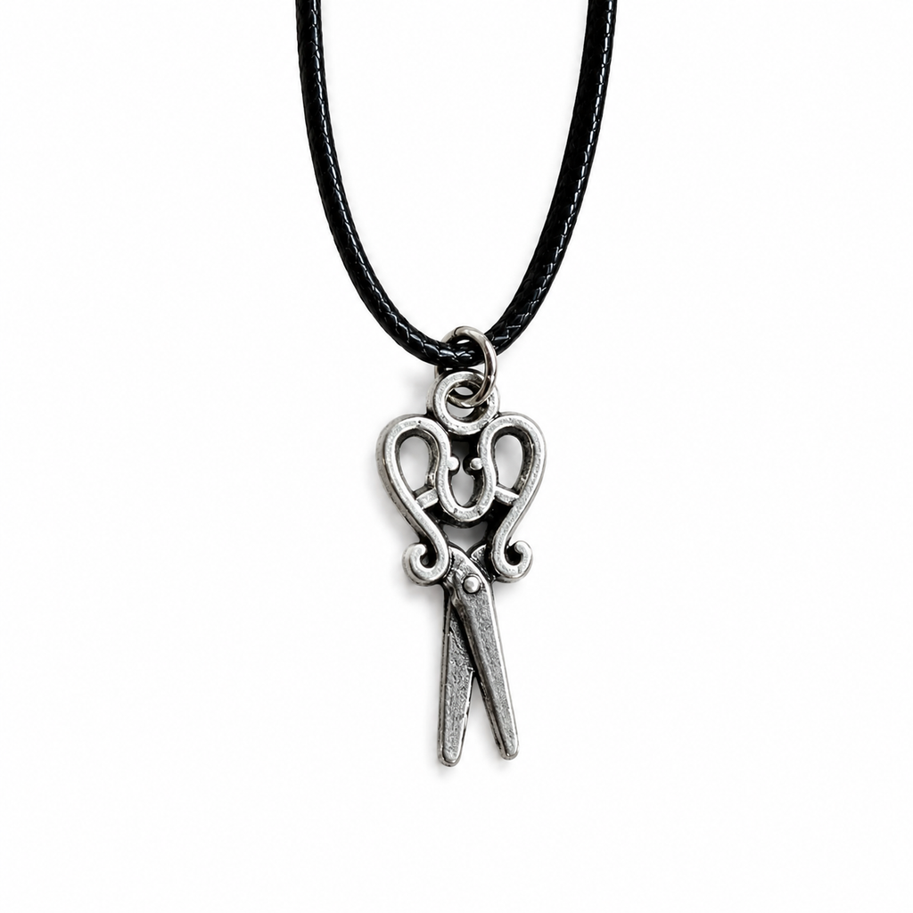 Handcrafted Scissors Necklace
