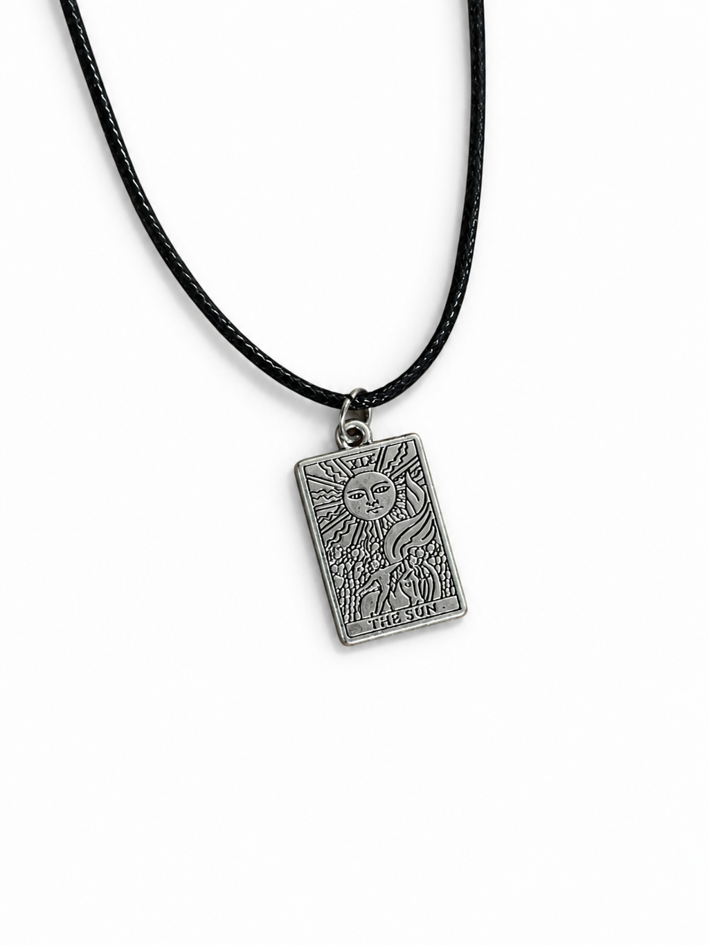 Handmade The Sun Tarot Necklace