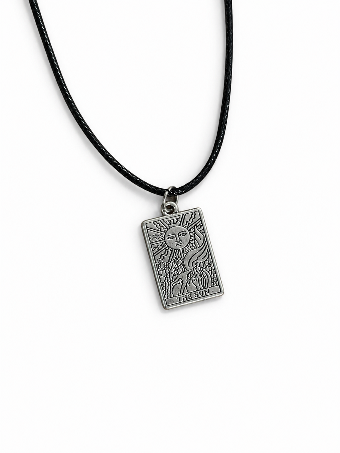Handmade The Sun Tarot Necklace