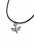 Handcrafted Plane Necklace