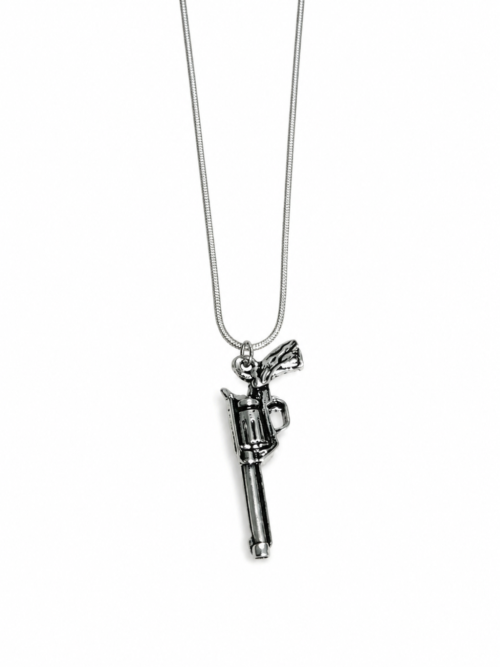 Western Gun Necklace on a 18” Chain