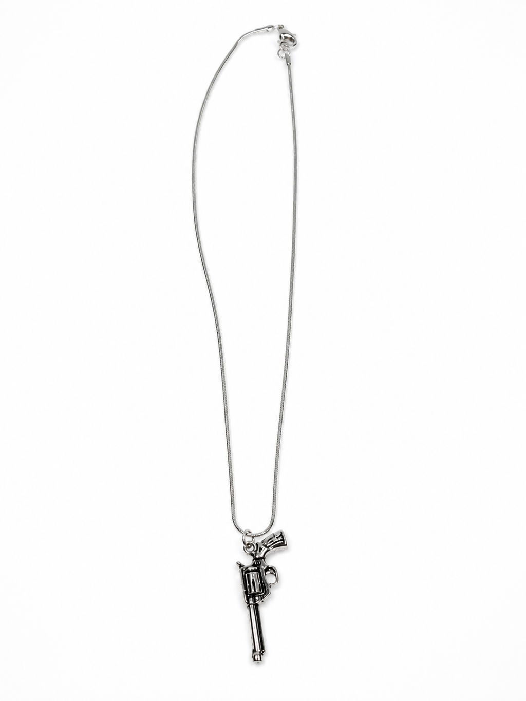 Western Gun Necklace on a 18” Chain